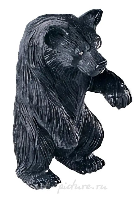 Статуэтка "Медведь танцующий". Оникс, Фаберже.