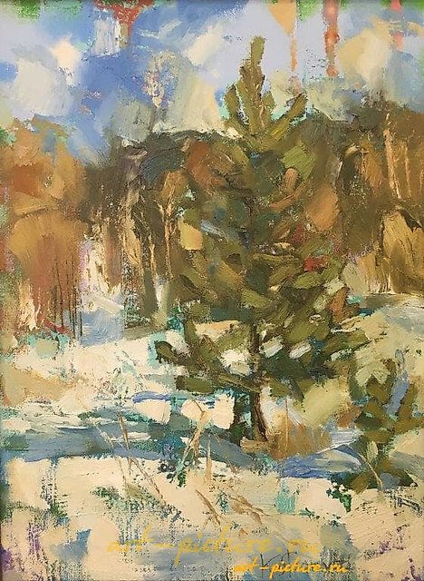 The translation of "Елочка" into English is "Little fir tree" or simply "Fir tree." It is often used in the context of Christmas trees.