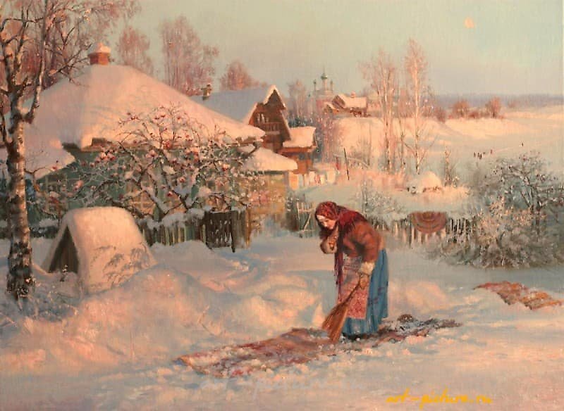 "Saturday. Oil, canvas"