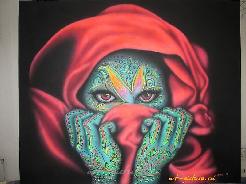 "超凡" 气喷画 + 刷子