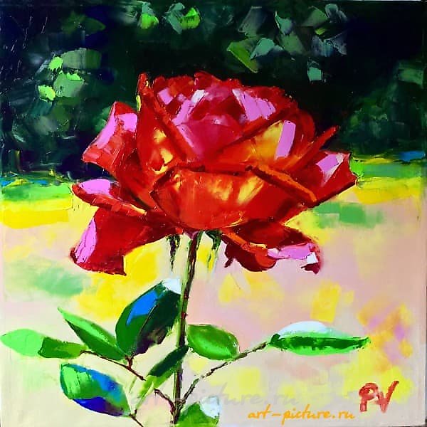 "Sorry" (illustration for the song by Andrei Kuzmenko) Canvas/oil