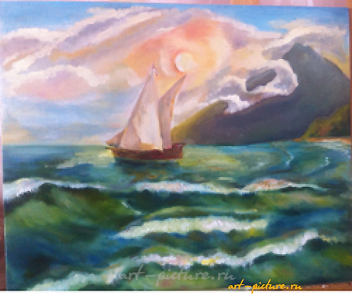 海油画，纸板上的画布