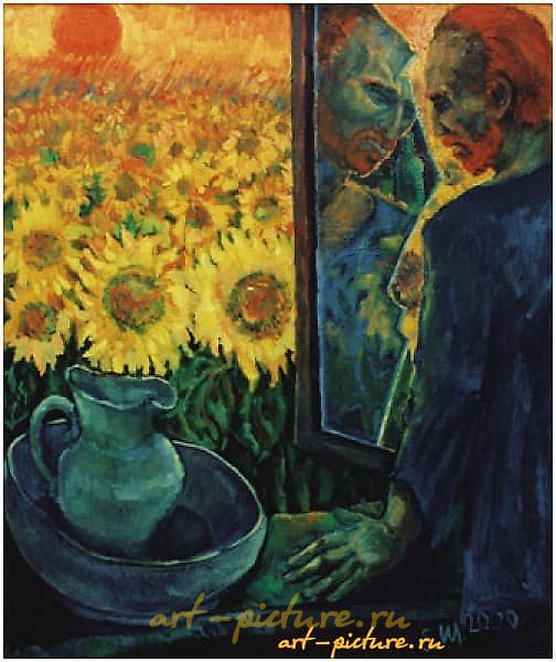 "Vincent Holst, oil"