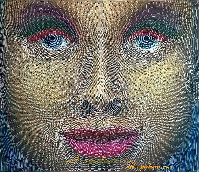 The phrase "Образ материнской платы акрил" translates to "Image of the acrylic motherboard" in English.