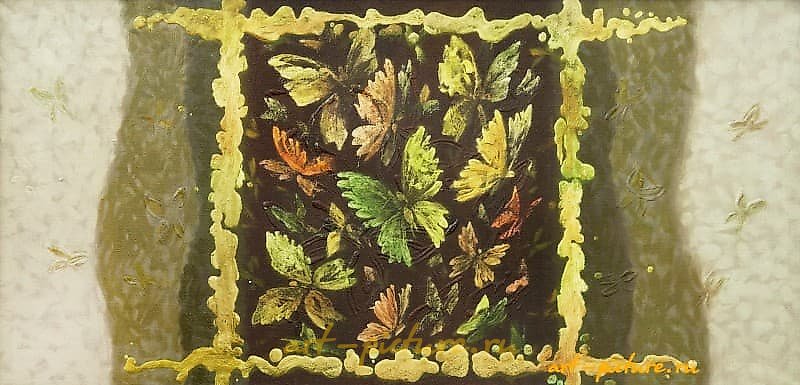 "Butterflies oil, canvas"