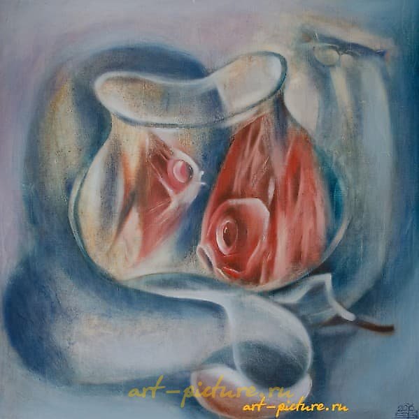 The Golden Fish, oil on canvas