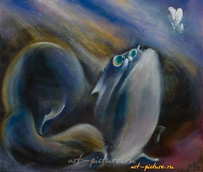 快乐 油画 布面画