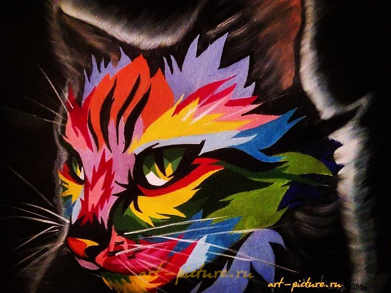 转世 油画，画布