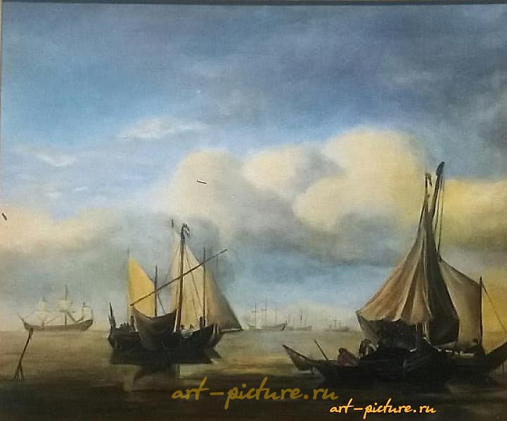 The Silent Sea (copy) Canvas, oil paint