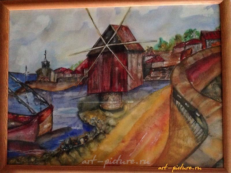 *Nessebar*. Bulgaria gouache