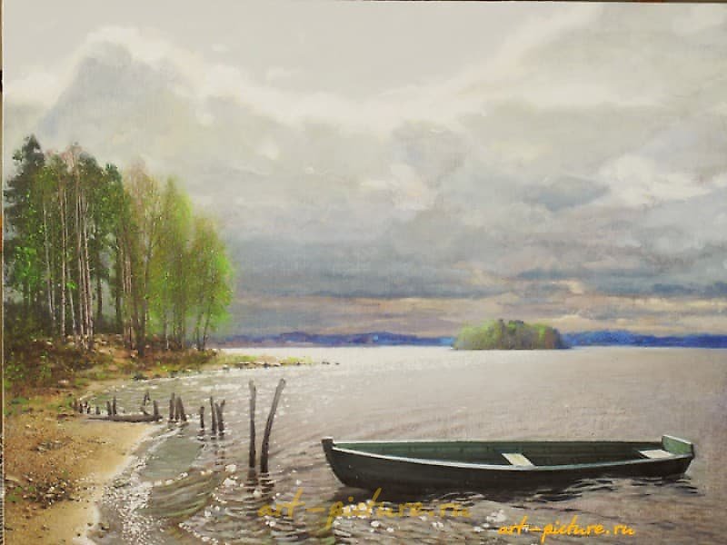 Fresh Wind. Canvas, oil.