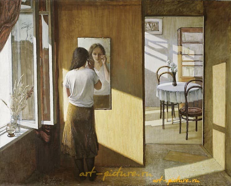 Morning. Canvas, oil (paint).