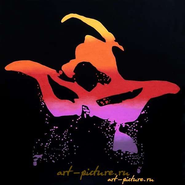 The translation of "Sky Масло, паста, холст" into English is "Sky Oil, paste, canvas."