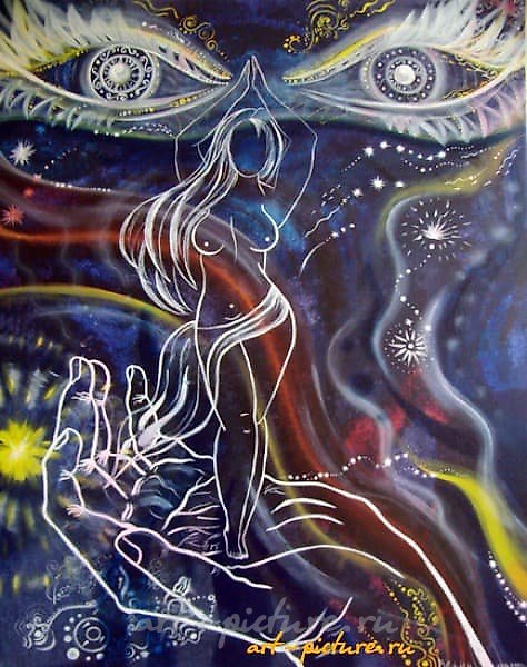 东夜 画布，丙烯，油画