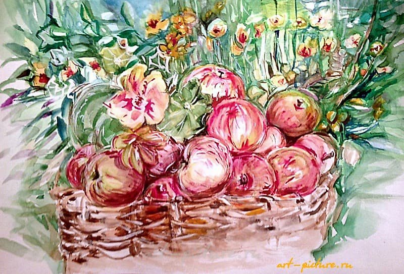 "Some little vitamins, paper, watercolor."