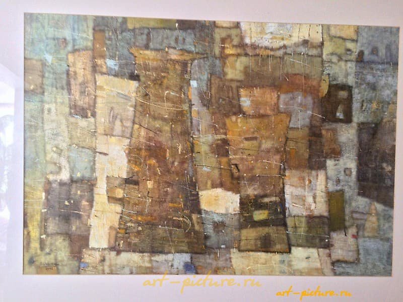 "Вазы III" 油画