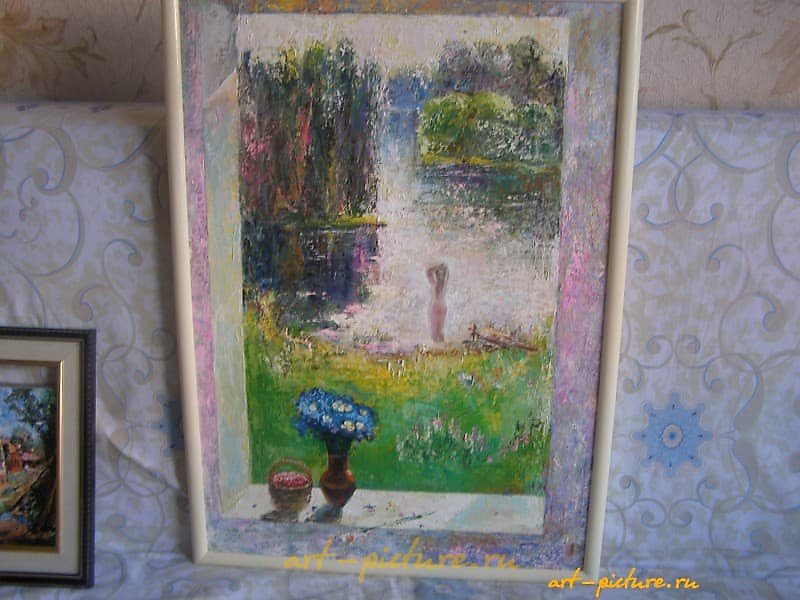 Still life of favorite flowers, canvas, oil.