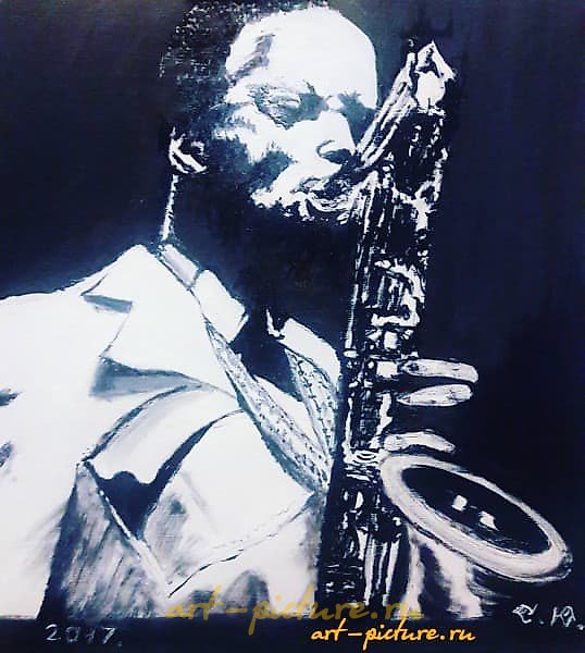 萨克斯管演奏者 油性木工胶