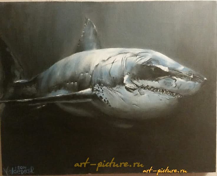 "Bearer of Death, oil on canvas"