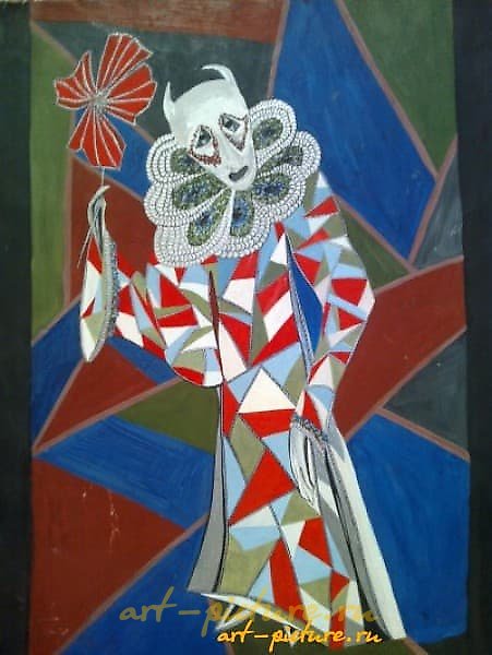 黑色皮埃罗纸，水粉画