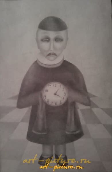 时钟制造商 纸，铅笔