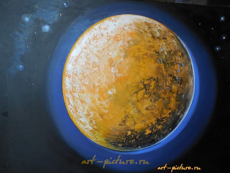 "Venus, oil on canvas"