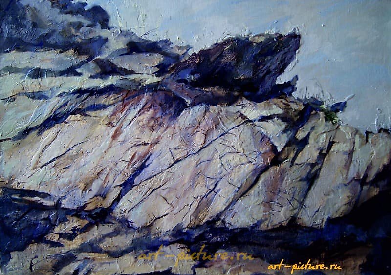 "Tomsk Pisanitsa" oil on canvas