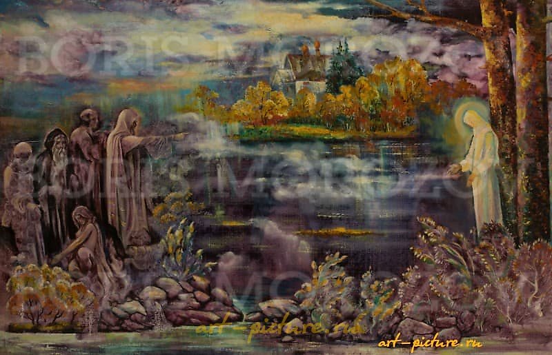 "Black Lake" Canvas / Oil