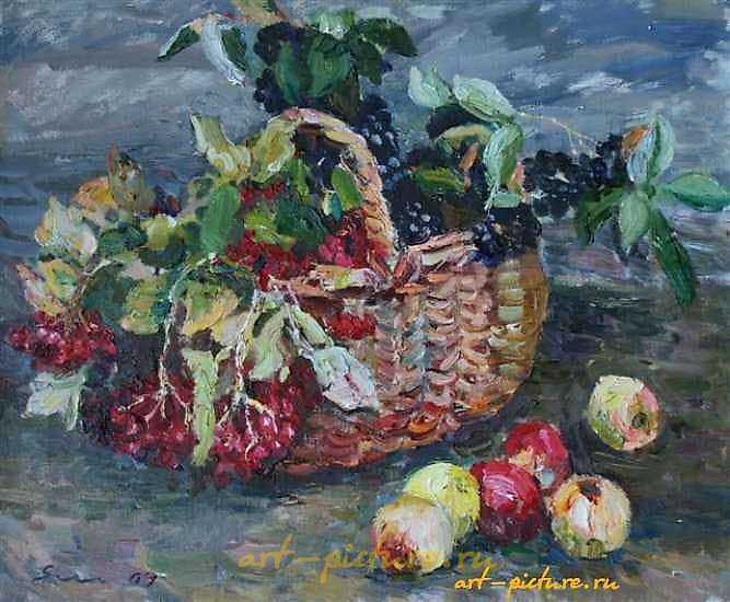 卡利娜。布面油画。50 x 55 厘米