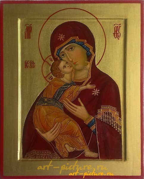 The Vladimir Icon of the Mother of God.