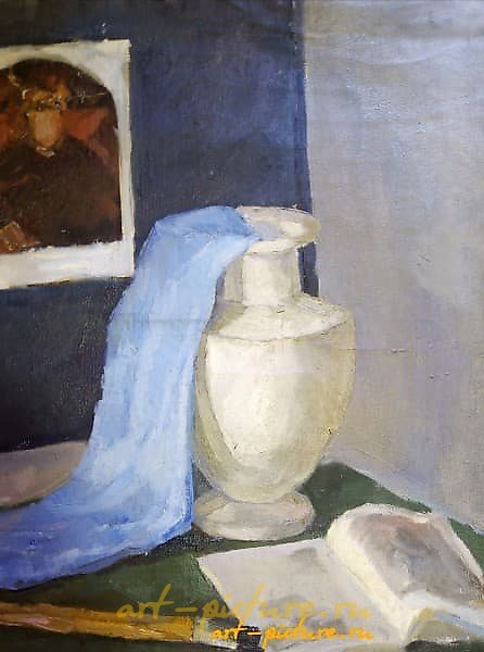 "Jug Canvas, oil"