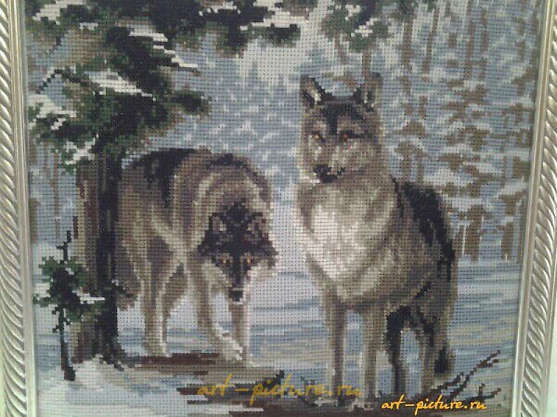 The translation of "волки крестиком" into English is "wolves with a cross stitch" or "cross-stitch wolves," depending on the context. If you provide more context, I could offer a more precise translation.