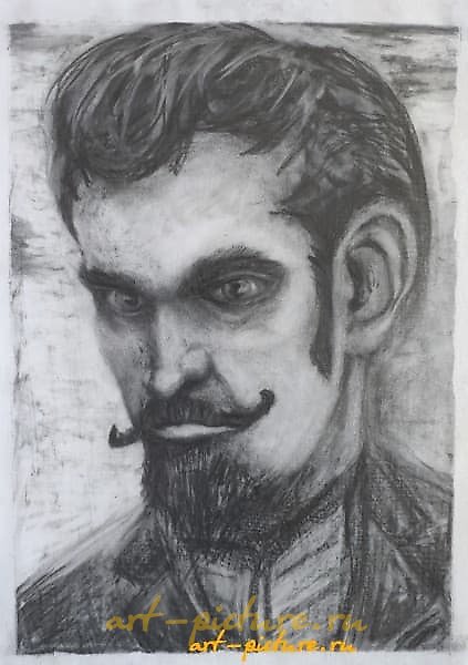 The translation of the text is "Hussar ✏️ pencil paper."