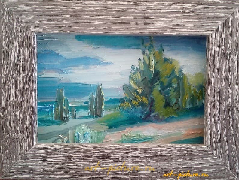 "Braslavshchyna No. 2 MDF, oil."