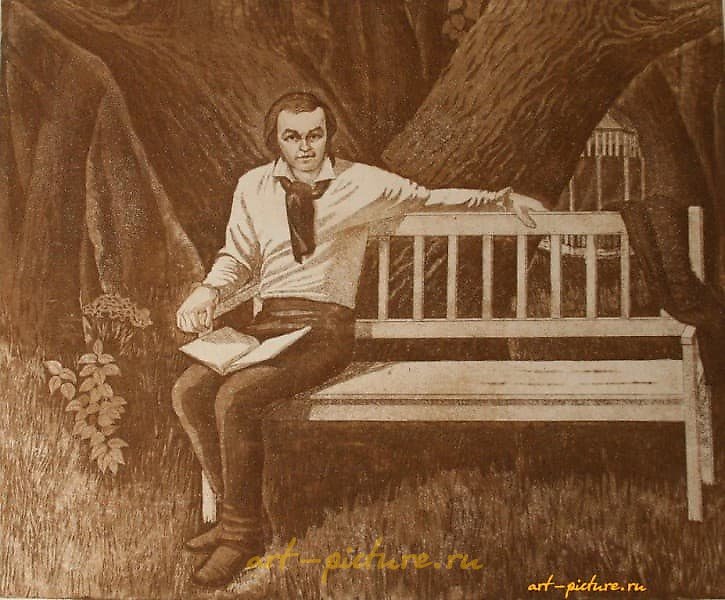 T.G. Shevchenko in Sedniv (from the series).