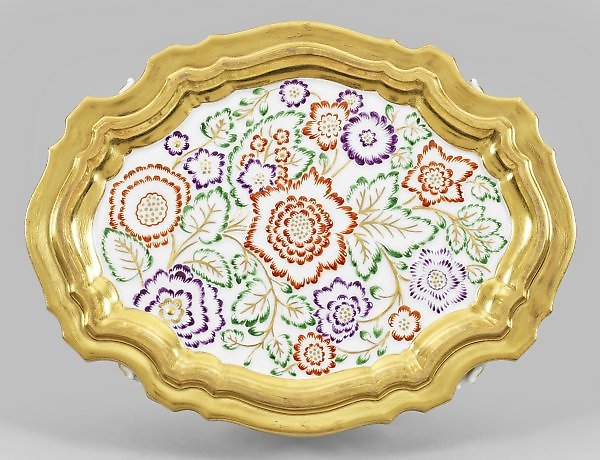 Маленькая великолепная супница, изначально изготовленная для Марии Жозефы Австрийской