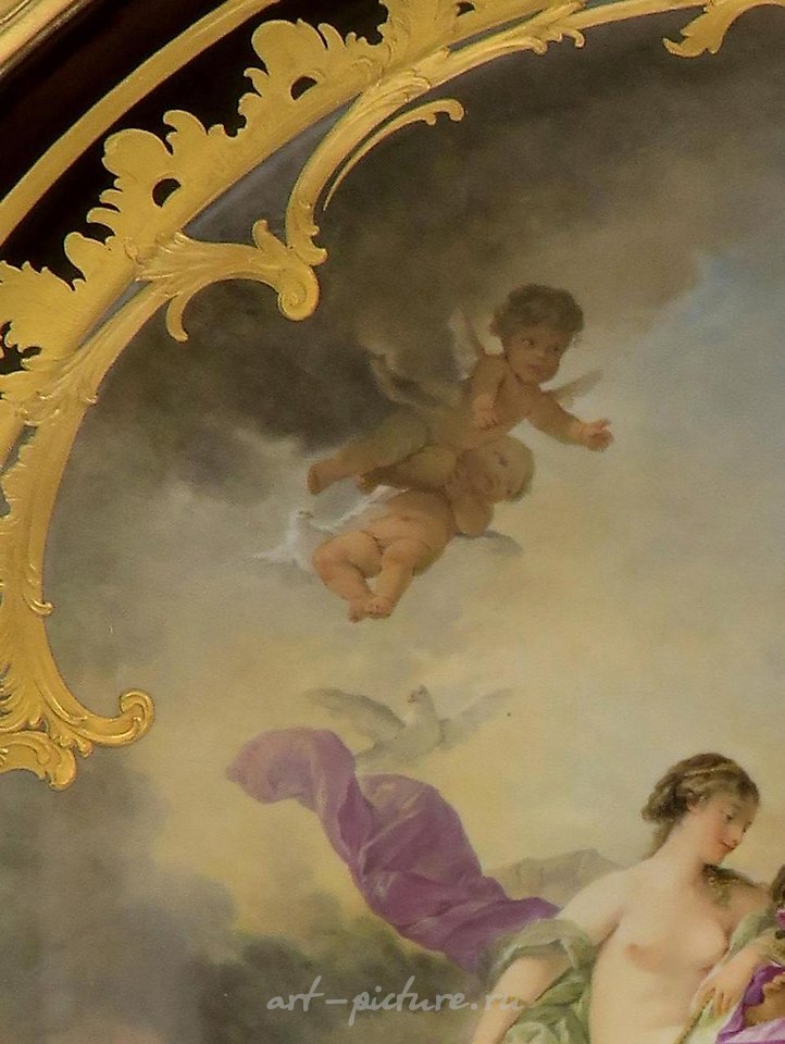 Royal Vienna Porcelain , MONUMENTAL FRAMED MUSEUM QUALITY ROYAL VIENNA CHARGER