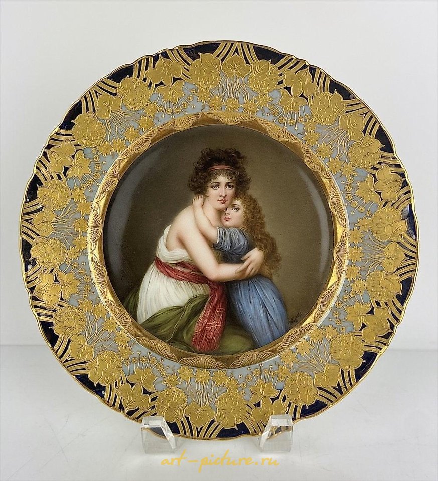 Royal Vienna Porcelain , ROYAL VIENNA PLATE