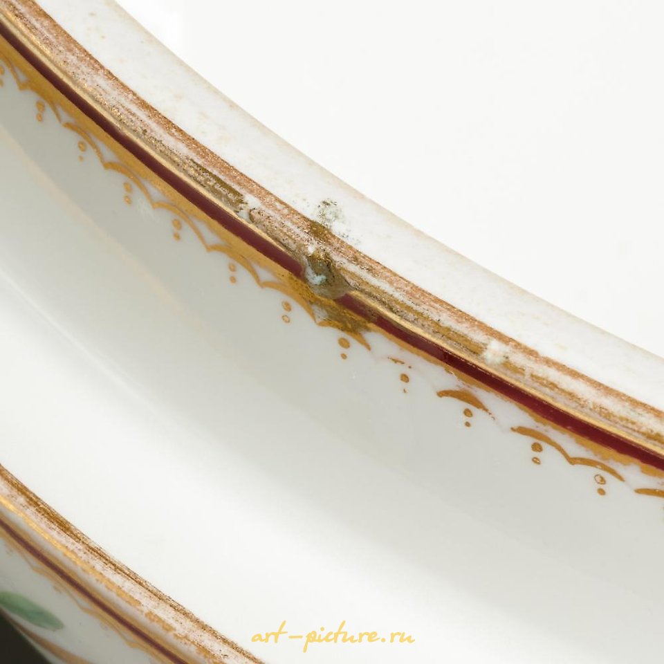 Royal Vienna Porcelain , Royal Vienna cabinet plate, Samson & Delilah