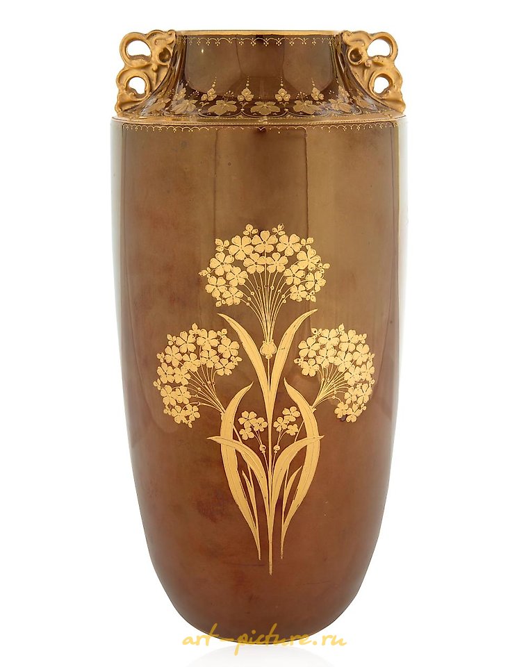 Royal Vienna Porcelain , A ROYAL VIENNA STYLE PORCELAIN VASE, EIN GEHEIMNIS, PAINTED ...