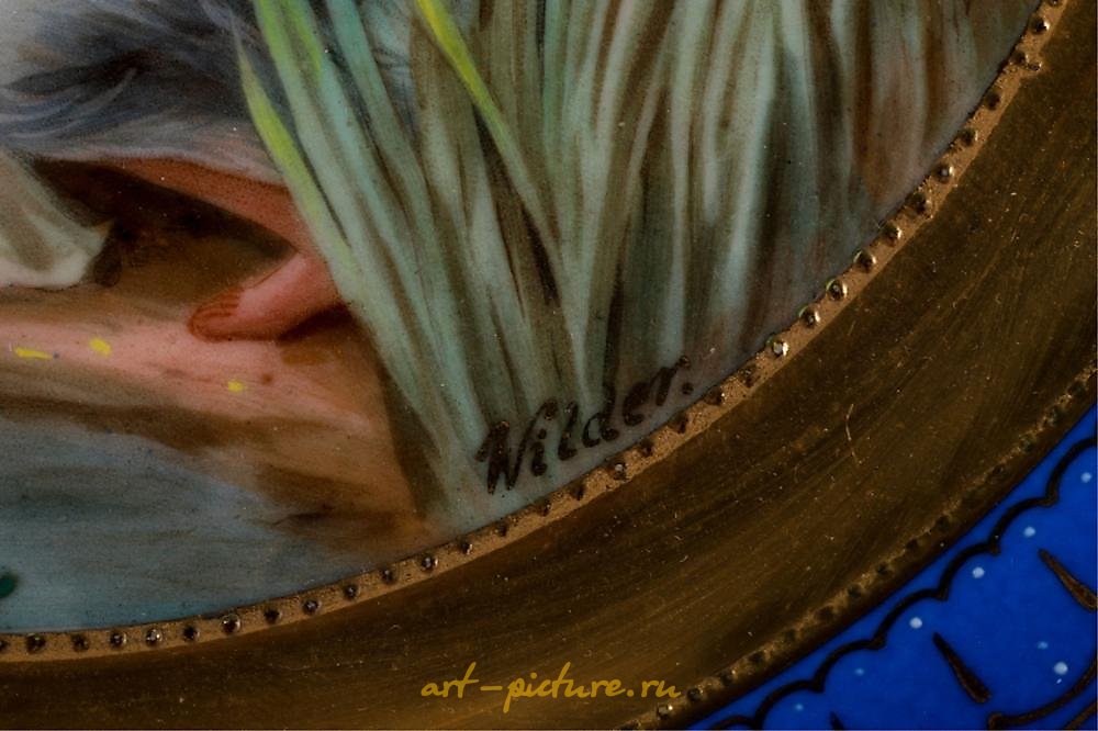 维也纳皇家瓷器 , 皇家维也纳新艺术风格瓷花瓶