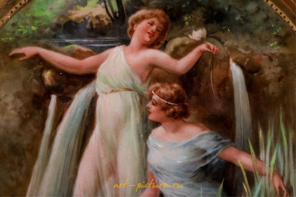 维也纳皇家瓷器 , 皇家维也纳新艺术风格瓷花瓶