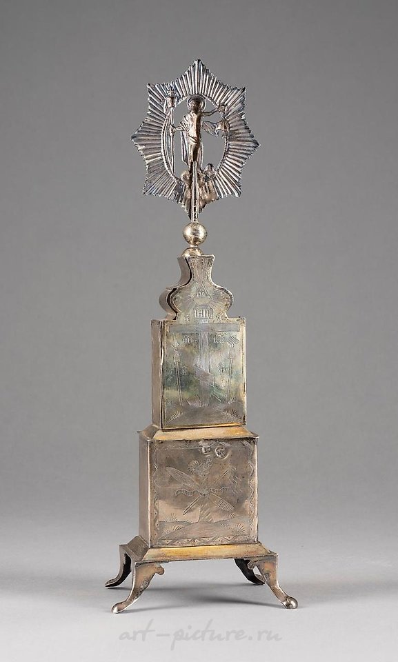 俄罗斯银 , 俄罗斯镀金和镀银的艺术品