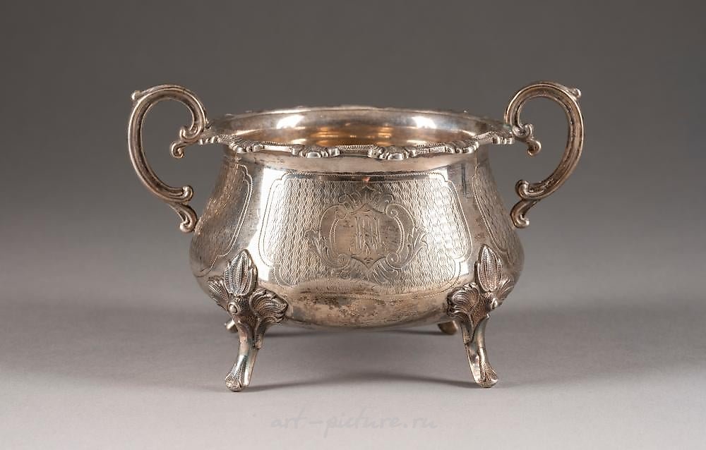 Russian silver , SUGAR BOWL
