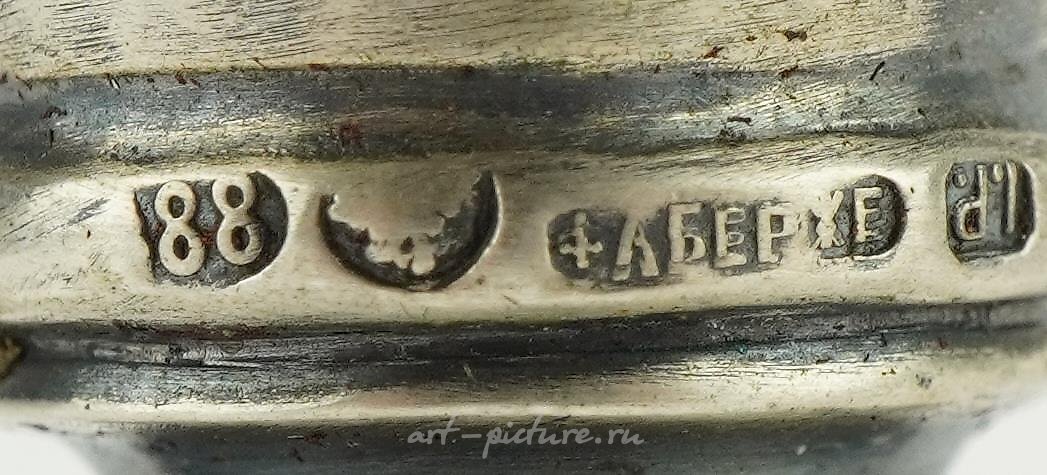Russian silver , Silver desk seal in the form of a Russian officer in uniform...