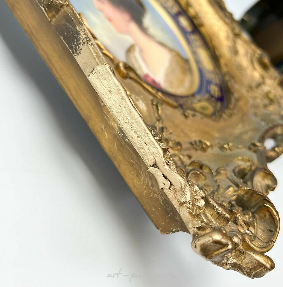 Royal Vienna Porcelain , Royal Vienna Austria Hand Painted Porcelain Portrait Plate F...