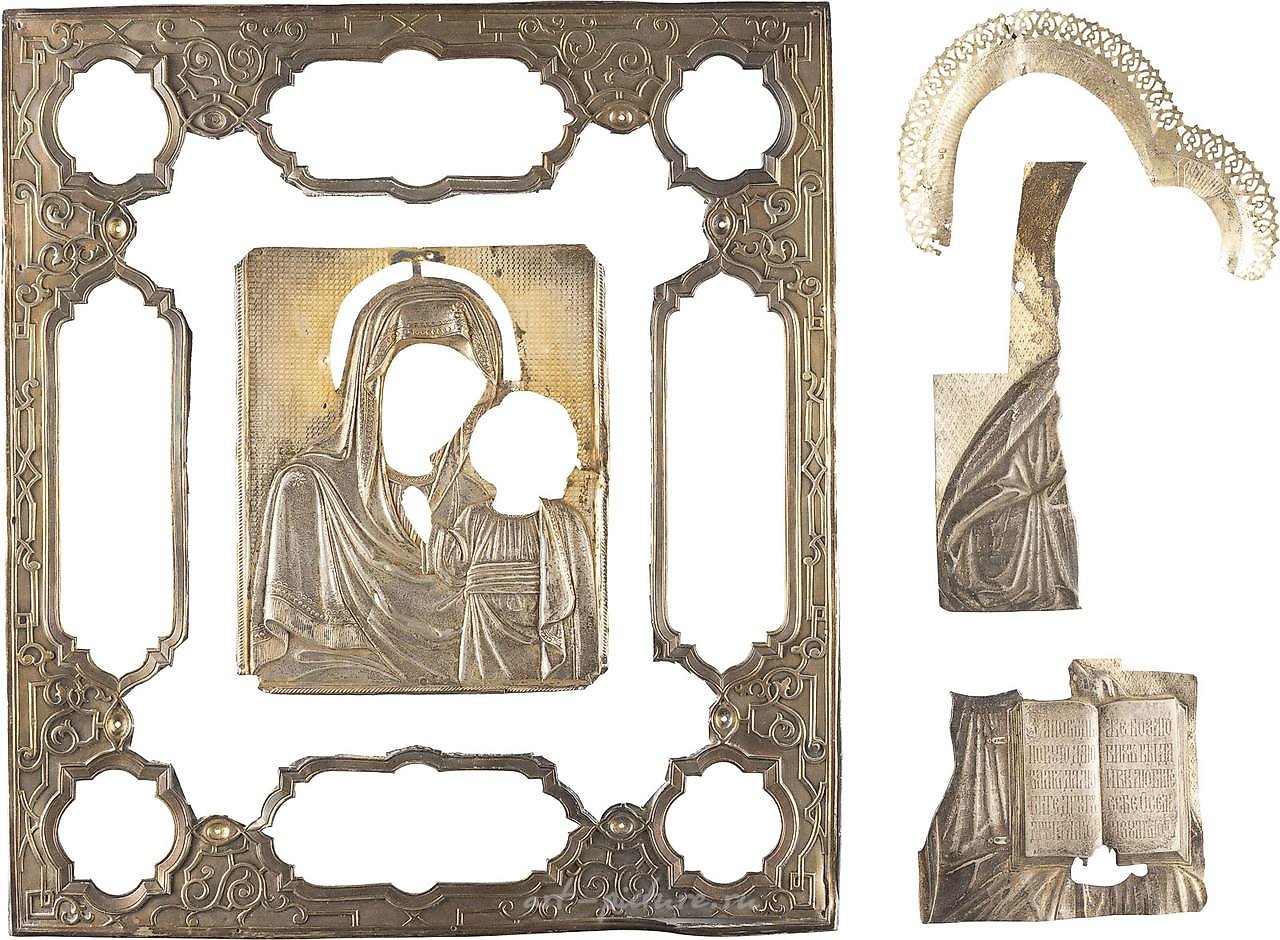 俄罗斯银 , 银质物品