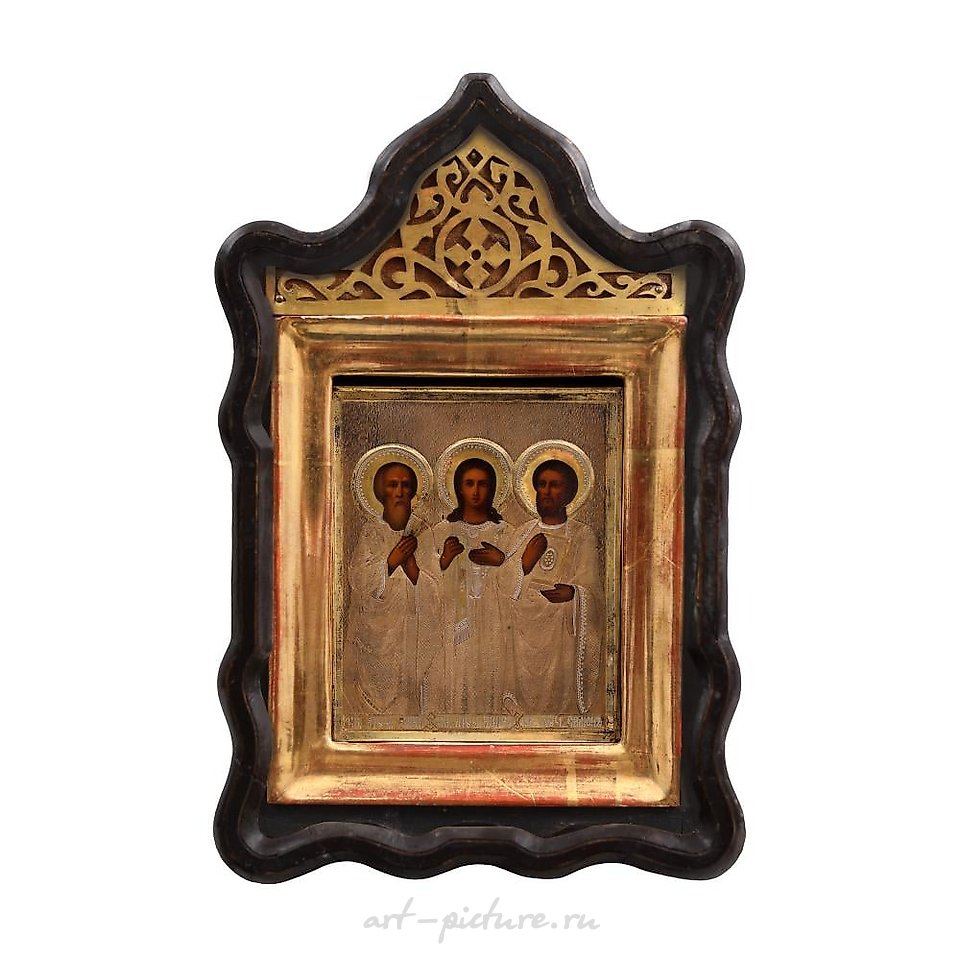 俄罗斯银 , 莫斯科工作室的木制银质俄罗斯图标