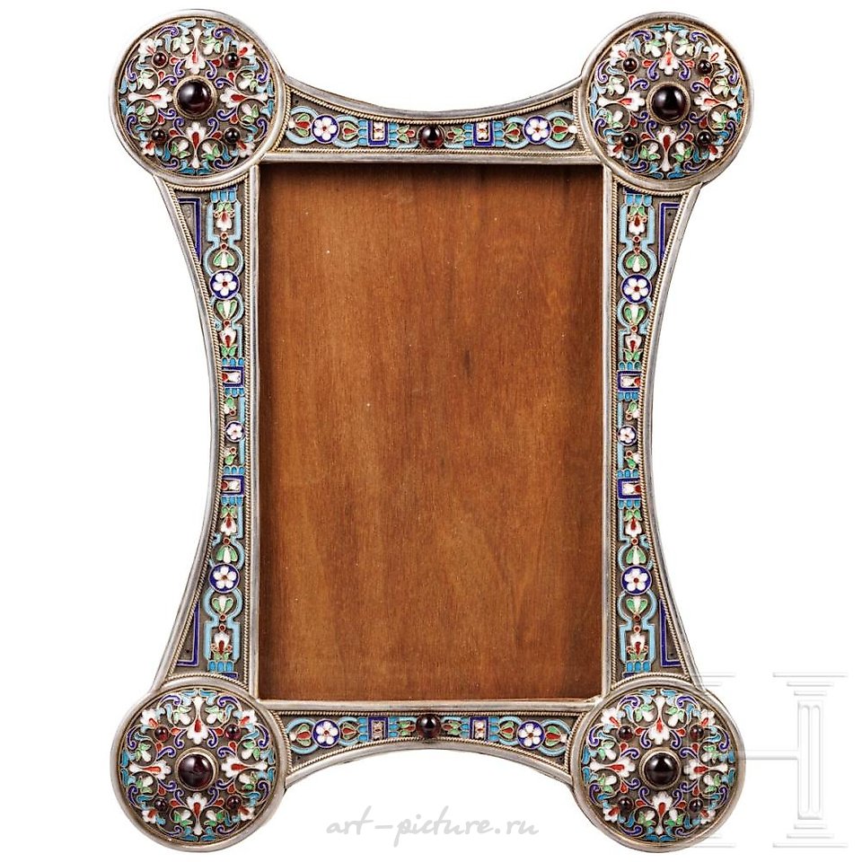 俄罗斯银 , 银色相框