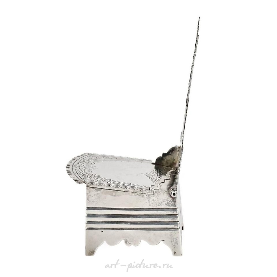 俄罗斯银 , 大型俄罗斯银盐罐-宝座